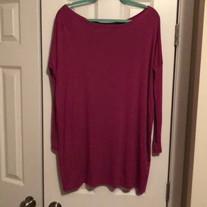 PIKO long sleeve T-shirt dress